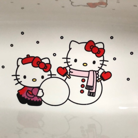Christmas Hello Kitty Christmas Ceramic Bread Baking Dish NEW 🤍❤️ - Picture 4 of 8